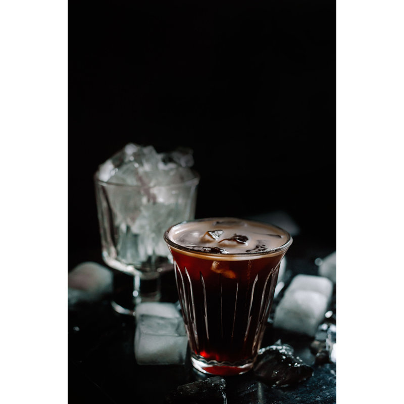 Clear Ribbed Stemless Glassware Set of 6