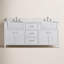 Meuble-lavabo double 72 po Aisa-405892927