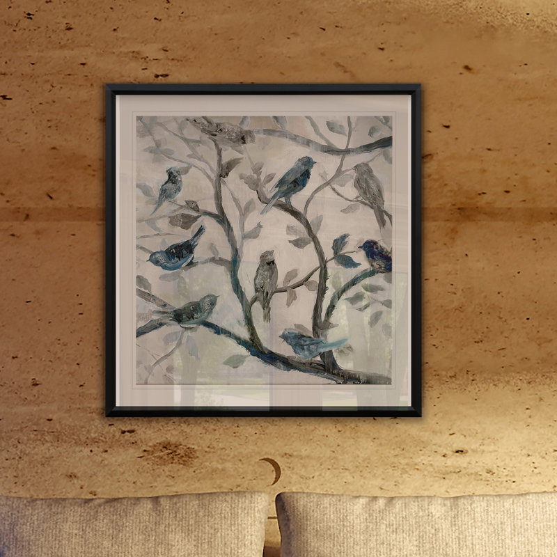 Morning Song II - reproduction de cadre photo, H 17,5 po x l 17,5 po x P 1,5 po