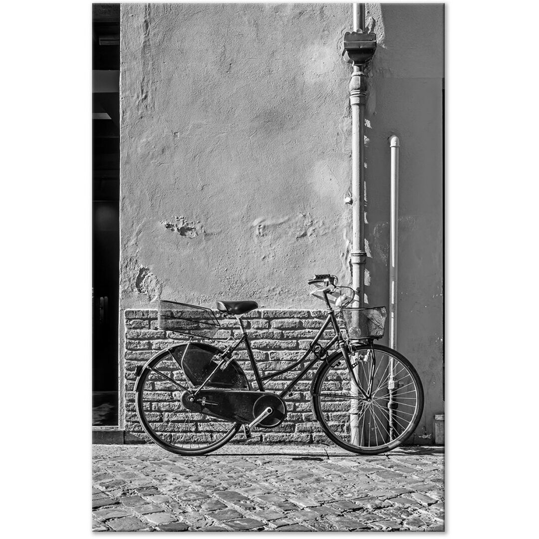 Leinwandbild Altes italienisches Fahrrad