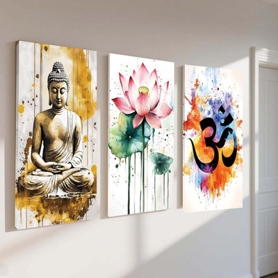 3 Piece Wrapped Canvas Print