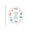 Lettre Z - impression d'art graphique-52836385-52836387-52836392