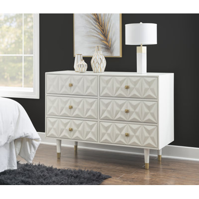 Bethli 50'' W 6 - Drawer Dresser
