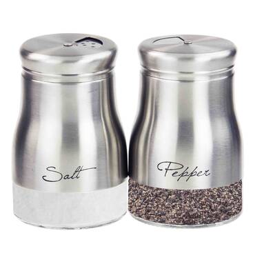 Kamenstein 5-inch Pepper Mill and Salt Shaker Set in Turquoise