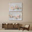 Oliver Gal Velvet Alloy Set Floral Abstract - Liquid Framed Canvas Art-1123667481-1123667483