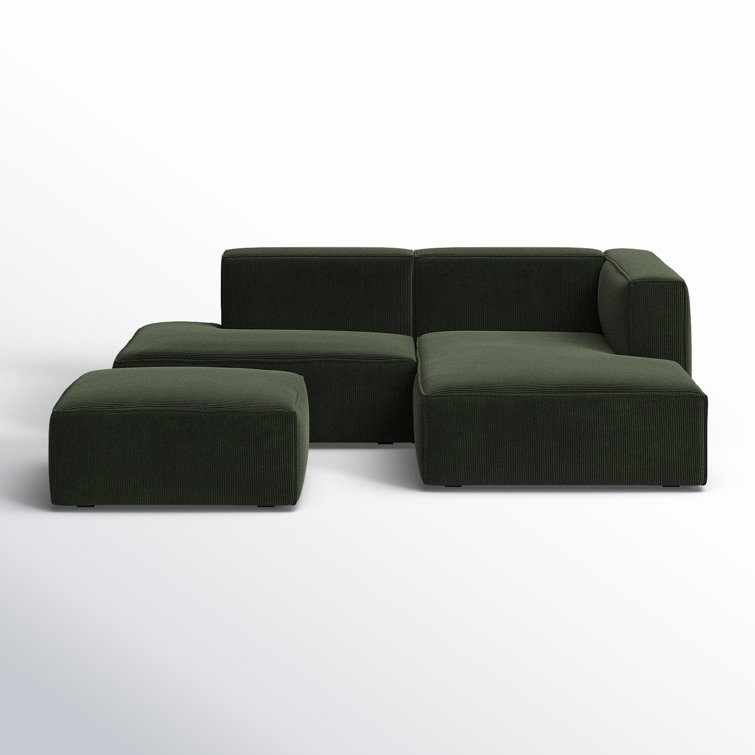 Shonnard 3 - Piece Modular Upholstered Chaise L-Sectional