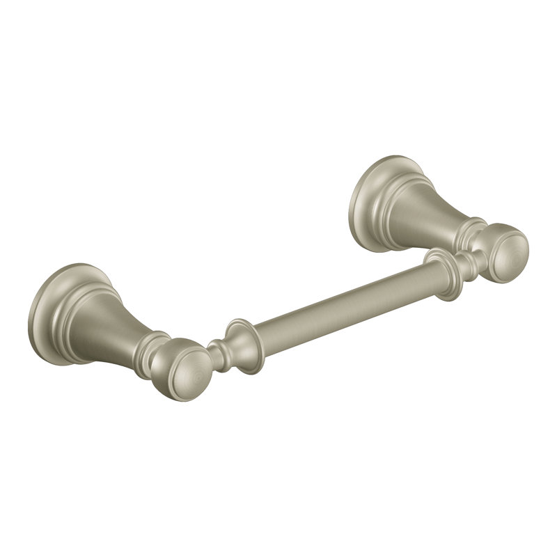Weymouth Wall Mounted Toilet Paper Holder, Brushed Nickel
