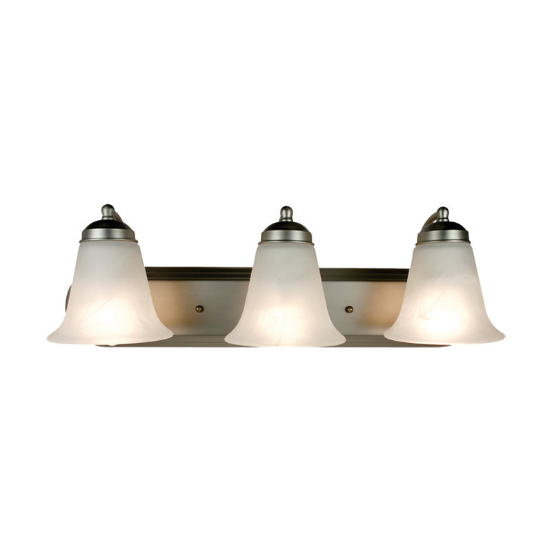 Brodhead 3 - Light Dimmable Vanity Light, Brushed Nickel