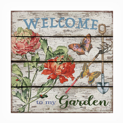 Toile d'extérieur Azayvion Jean Plout «Country Garden»