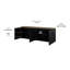Unfinished Display Stand with Fireplace Included-1355411279