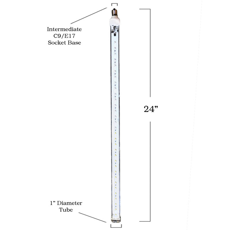 Light Drop LED 24 in, Warm White