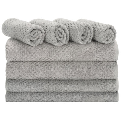 Ensemble de serviettes 8 pièces Spaska - 100% coton