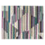 Geometric Area Rug in Black/Purple-45410804