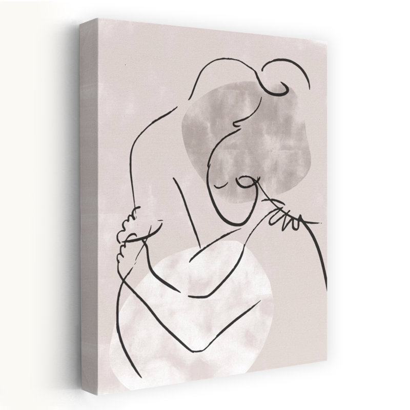 Art contemporain, art contemporain abstrait romantique, H 24 po x l 16 po