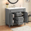 Meuble-lavabo 36 po avec lavabo supérieur-974234505