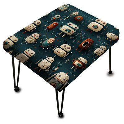 Estrela - Repose-pieds rectangulaire pour chambre d'enfant
