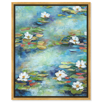 Water Jewels Canvas Coastal Wall Art by Art Remedy
