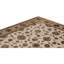 Oriental Area Rug in Ivory/Camel