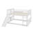 Exciting Bunk Bed Complete With Slide & Robust Climbing Ladder-1210207081