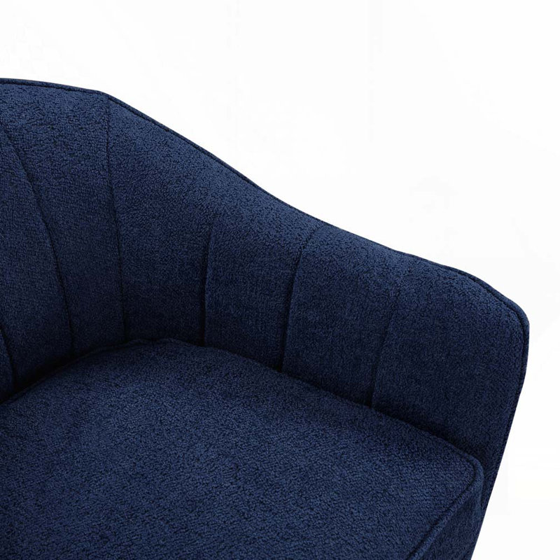 Chaise d'appoint moderne, Bleu