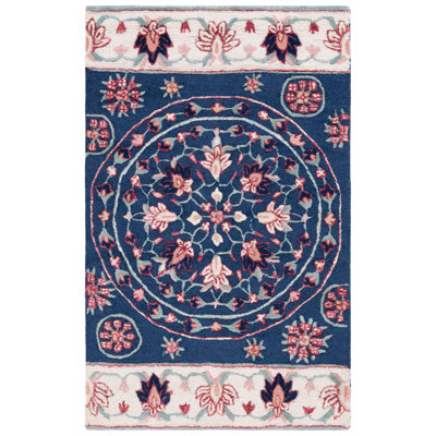Cylie Hand Tufted Wool Floral Rug