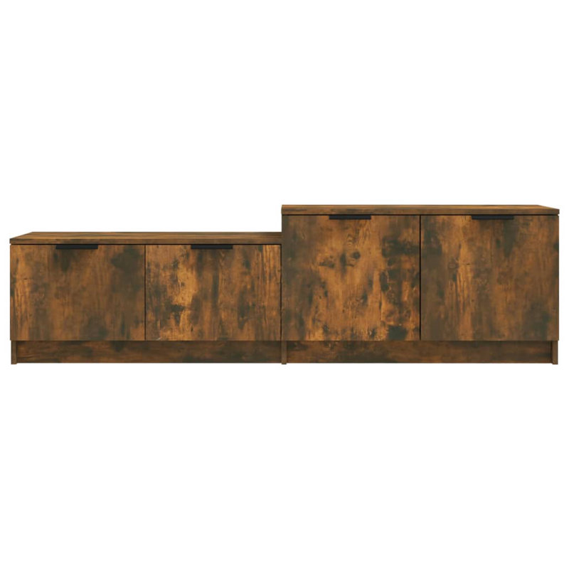 Dowline TV Stand, Smoked Oak