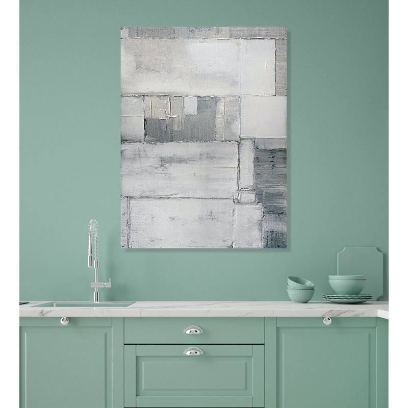 Elements, Black Framed Canvas, 24" H x 20" W x 1.75" D