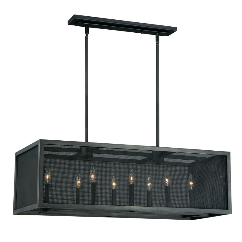 Digirolamo 8 - Light Warm Pewter Kitchen Island Pendant