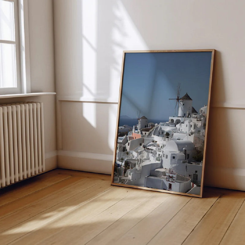 Greece Travel Print 1, 30cm H x 21cm W