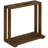 Billiard Pool Cue Rack with Triangle Rack Slot