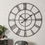 Très grande horloge murale 43,31 po