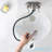 Bathroom Faucet With Pull Down Sprayer, 2 Handles 3 Hole Bathroom Faucet-107099425