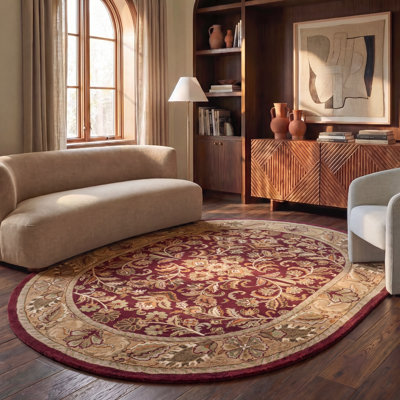 Tapis oriental en laine touffeté à la main Gorham