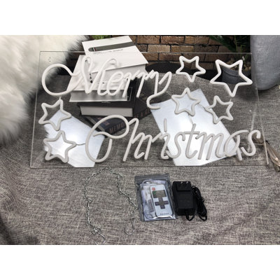 Deziya 13.2" Holiday Neon Sign