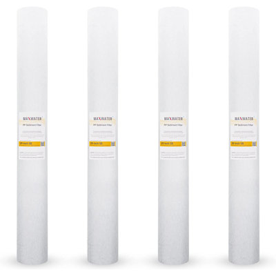 Cartouche filtrante de remplacement pour eau 5 pouces Max Water 20 pouces x 2,5 pouces Max