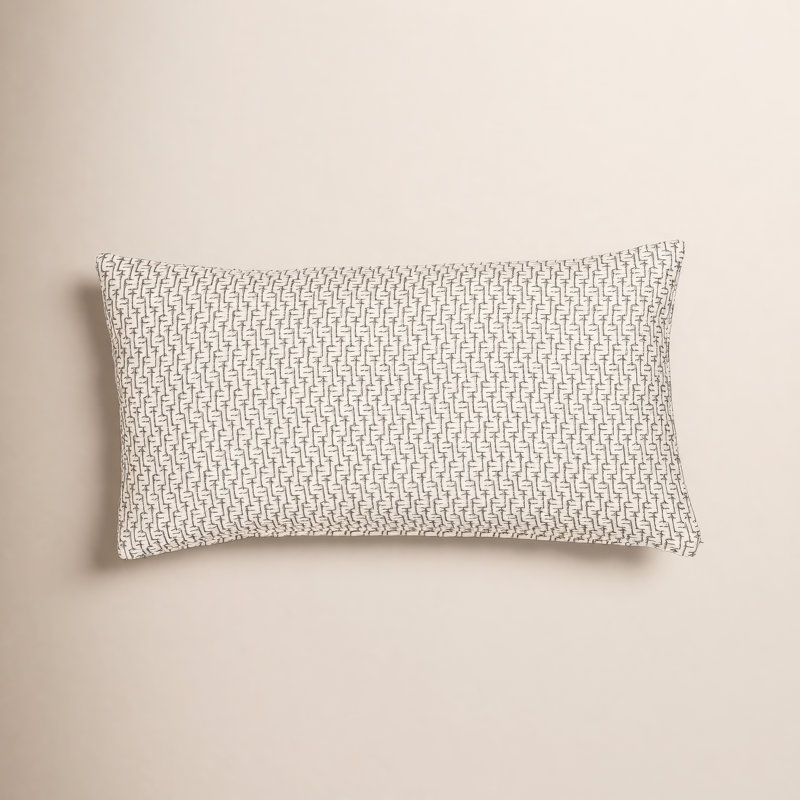 Cascade Accent Pillow, Blue, Feather, Rectangle 14"H x 26"W