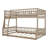 Bunk Bed With Ladder And Guardrails-125874965