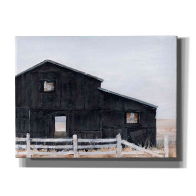«Black Barn I» par Ethan Harper, art mural sur toile