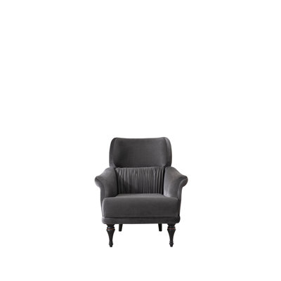 Decorius Velvet Armchair