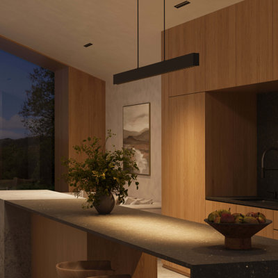 Pinpoint 48 Inch Linear Multi-Spot LED Pendant