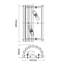 Cerium Glass Flush Mounted Sconce