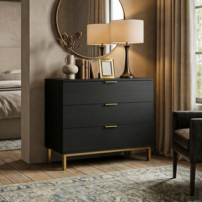 Spurlin 31.5" W 3-Drawer Dresser 