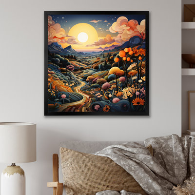 " Countryside Pastel Hills II "