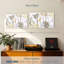 Minimalist Cats - Ensemble de 3 toiles tendues-48277688