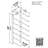 Indurial 6-Bottle Wall-Mounted Metal Wine Rack in Matte Black – 24" Tall-129215719-129439568