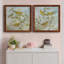 Aviaire jardin I - ensemble de 2 peintures sur toile encadrées-1649059638-1649059633