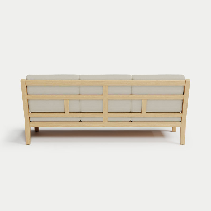 Solerno Heated Sofa, Eggshell