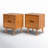 Aizlyn Mid-Century Modern Solid Wood Groove-Handle Nightstands-873594408