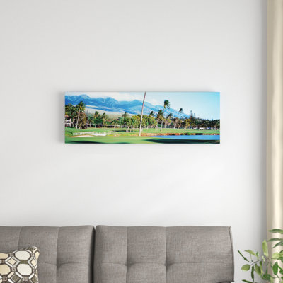 « kanapali golf course maui hi », reproduction de photo sur toile
