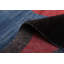Tapis noir et bleu Peshawar Ziegler 4 pi 10 po x 6 pi 11 po